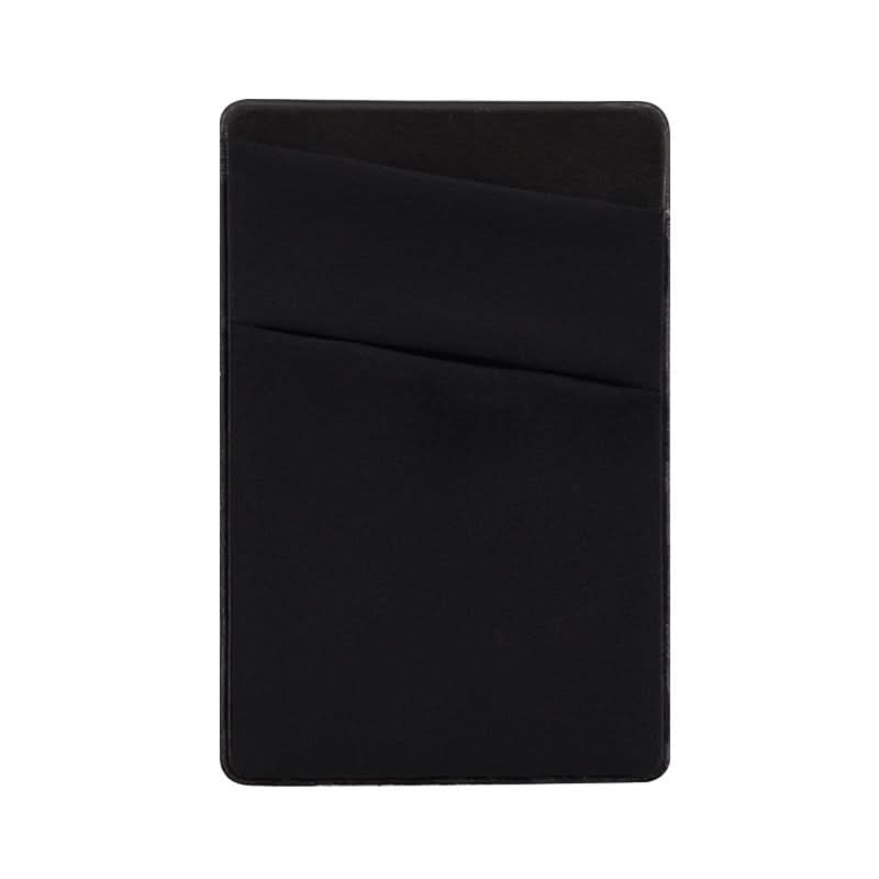 New mobile phone case with back sticker and double-layer card holder for storing Lycra mobile phone back sticker card holder