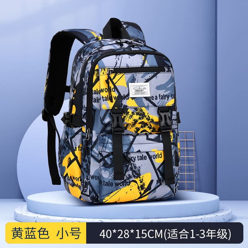 Waterproof Camouflage School Backpack for Boys - Lightweight School Bag