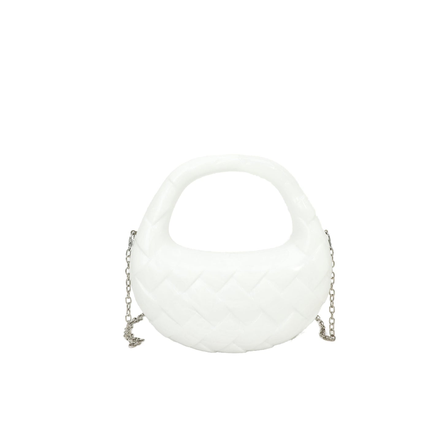 Retro Acrylic Box Messenger Bag – Women's Fashion Chain Evening Shoulder Bag