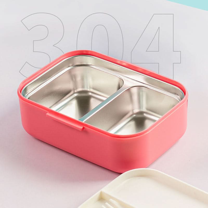 304 Stainless Steel Bento Lunch Box – Leak-Proof Food Container for Office & School