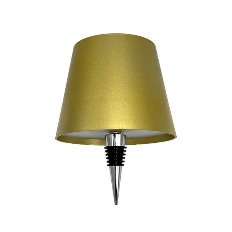 Red Wine Bottle Table Lamp – Creative Glass Accent Light with 3-Level Dimmer