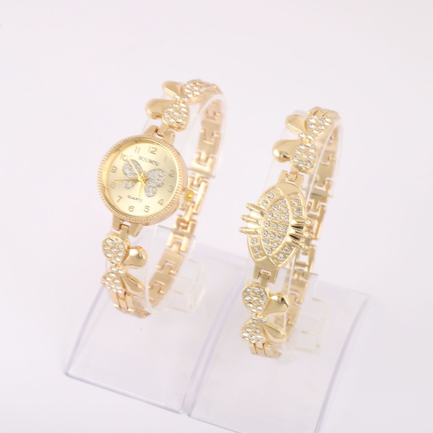 Elegant Diamond Bracelet Watch for Women