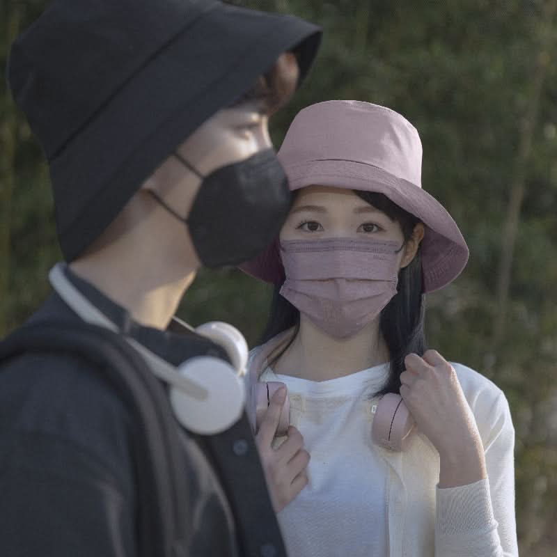 Portable Leafless Neck Fan – USB Rechargeable