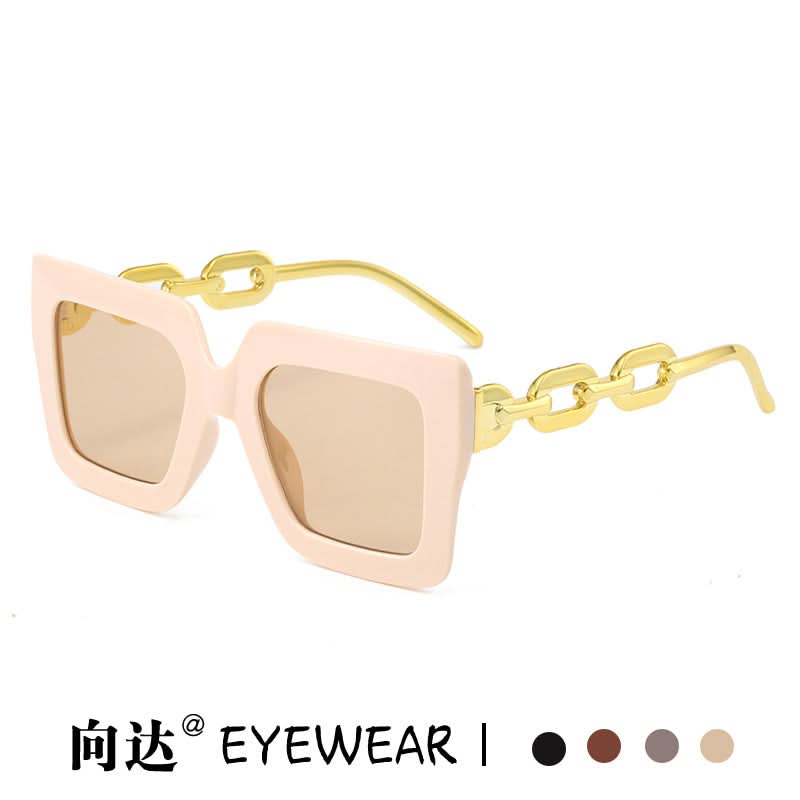 Oversized Square Sunglasses for Women – UV400 Protection