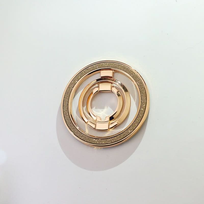 360° Rotating Magnetic Phone Ring Holder – Foldable Stand