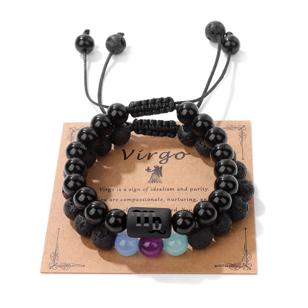 Natural Stone Aromatherapy Bracelet – Zodiac Bracelet for Men & Women