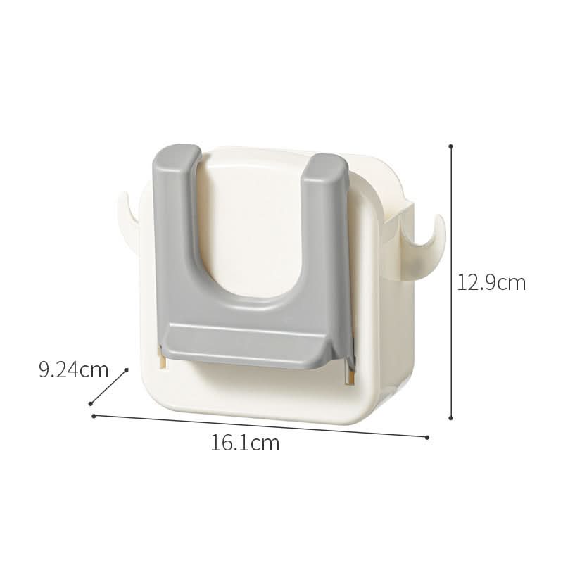 Wall-Mounted Foldable Hair Dryer Holder – Punch-Free (2kg Load)