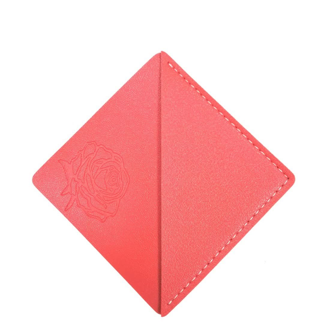 Square Leather Bookmarks, Pack of 2