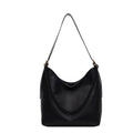 Women's Trendy Chain Bucket Shoulder Bag – PU Commuter Purse