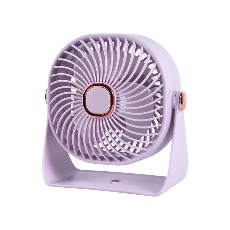 USB Rechargeable Desktop Fan – 3-Speed, High-Power Wind