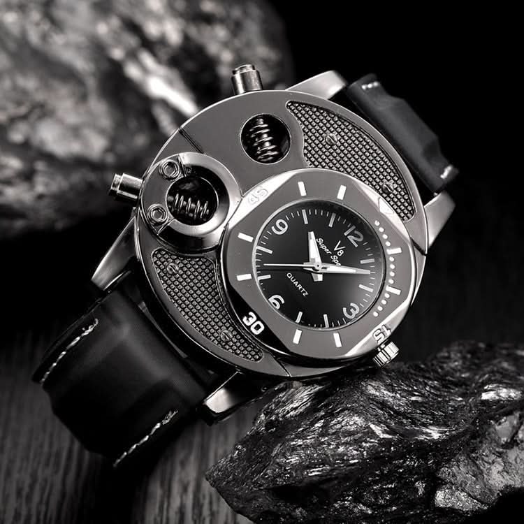 Men’s Fashion Sports Watch – Quartz Movement, Silicone Strap