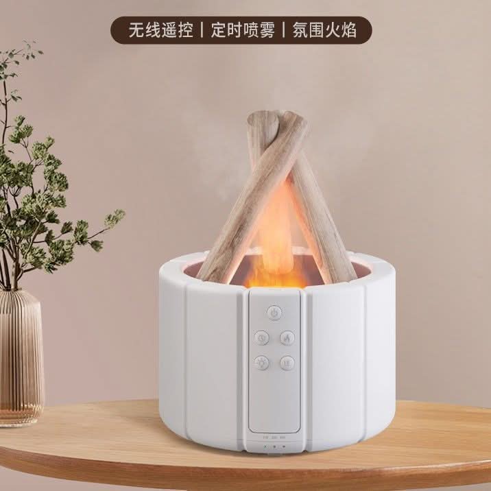 Flame Aromatherapy Air Purifier & Humidifier Lamp