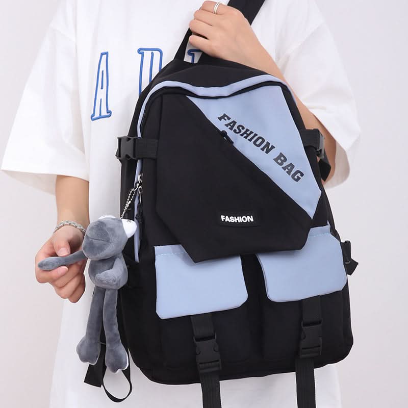 Korean-Style Trendy Fashion Backpack – For Teens & Travel