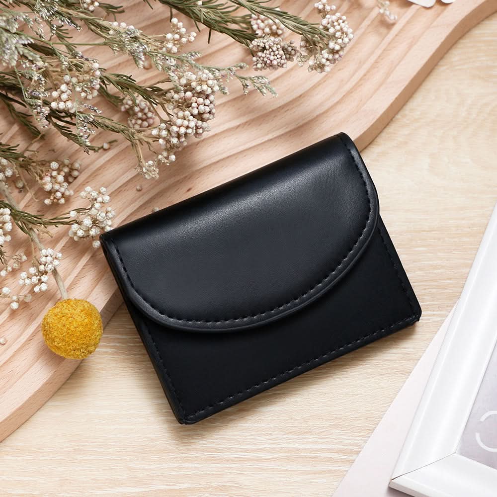 Slim Macaron Coin & Card Holder – Compact Wallet