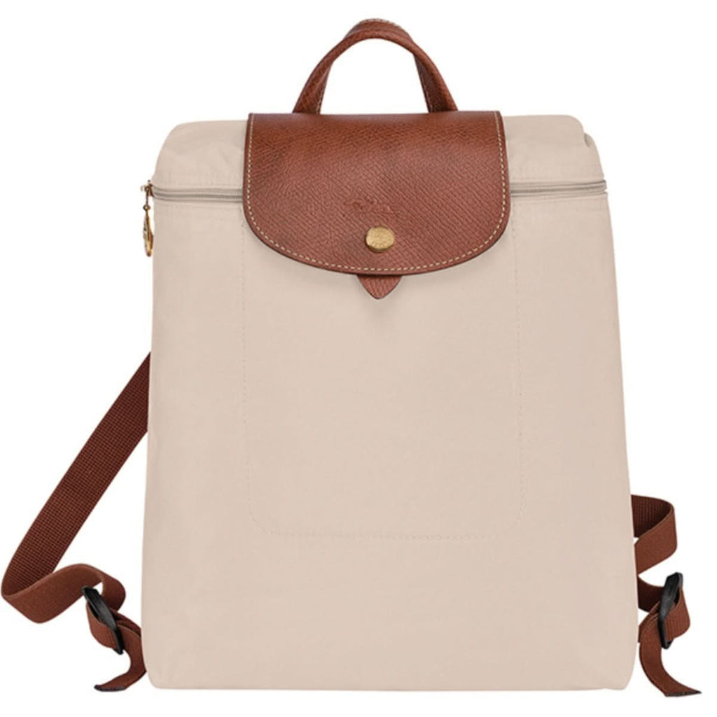 Women's Nylon School Backpack – Stylish Embroidered Shoulder Bag