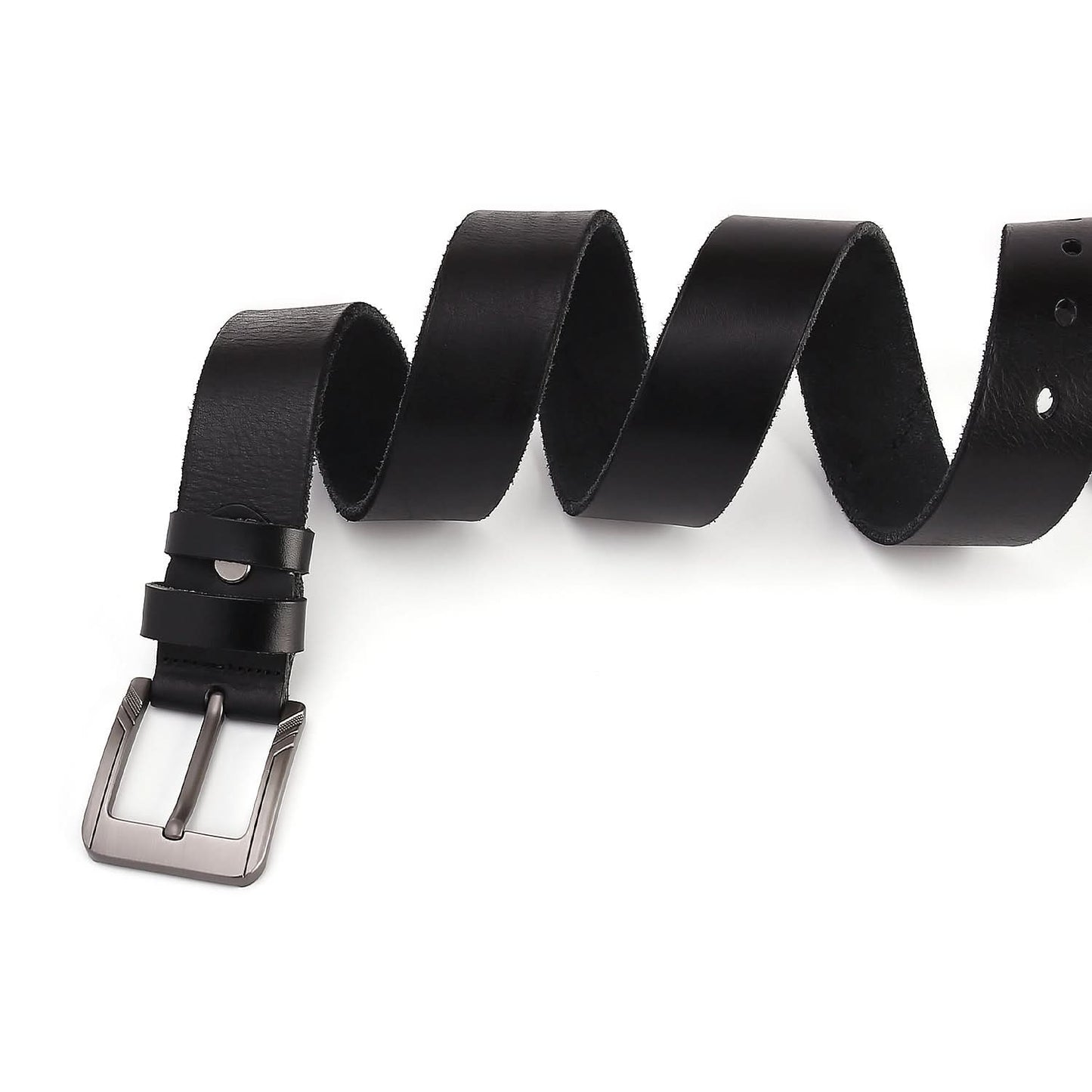 Classic Men’s Leather Pin Buckle Belt