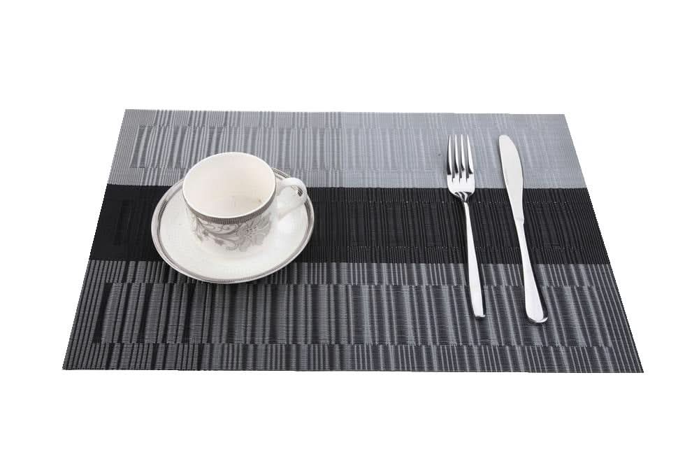 Bamboo Textilene Non-Slip Waterproof Placemats