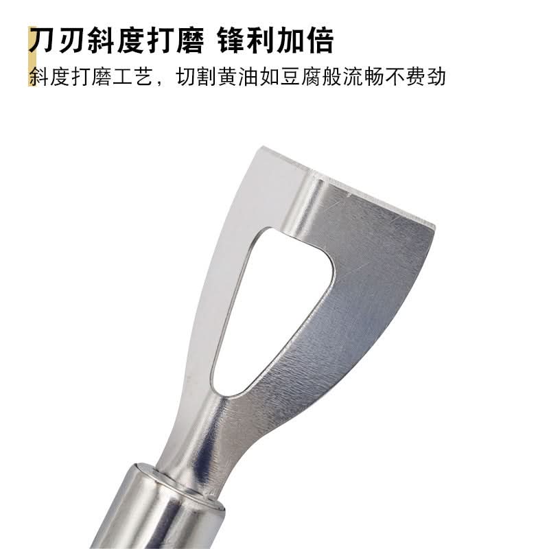 Stainless Steel Cheese Cutter and Butter Knife