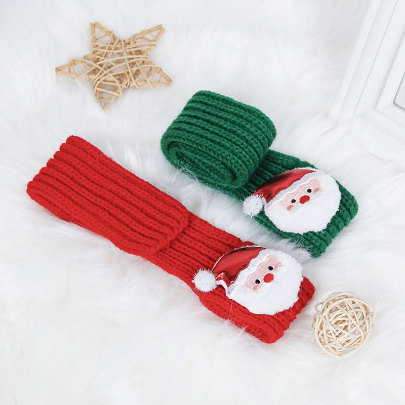 Pet Christmas Scarf & Hat Set for Cats and Dogs