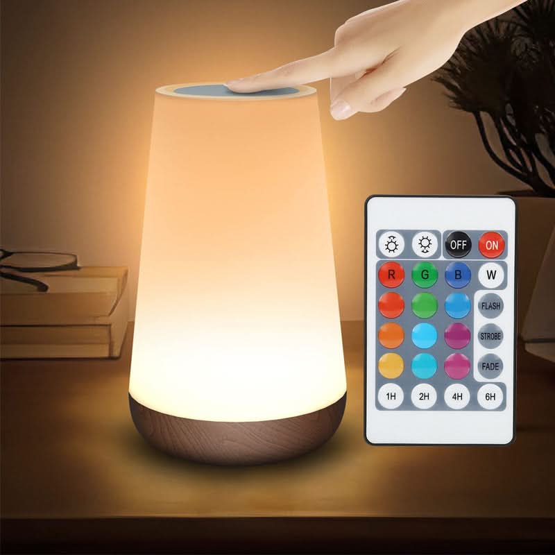 Touch-Control LED Night Light with 13 Colors