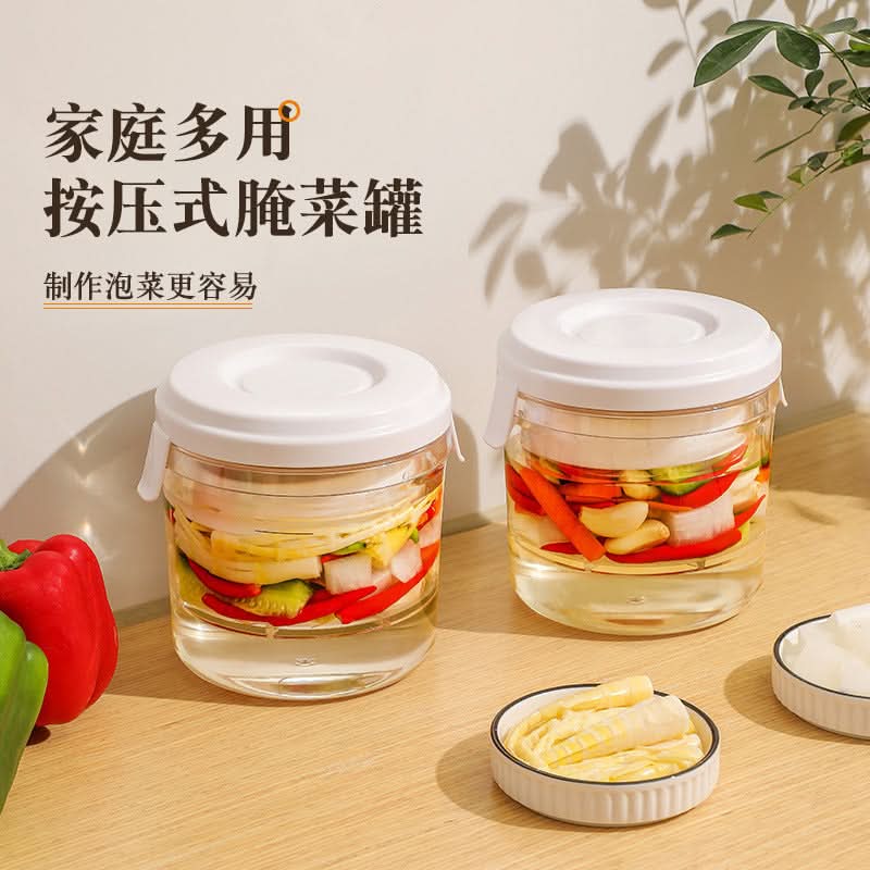 Press-Type Food-Grade Pickle Storage Jar