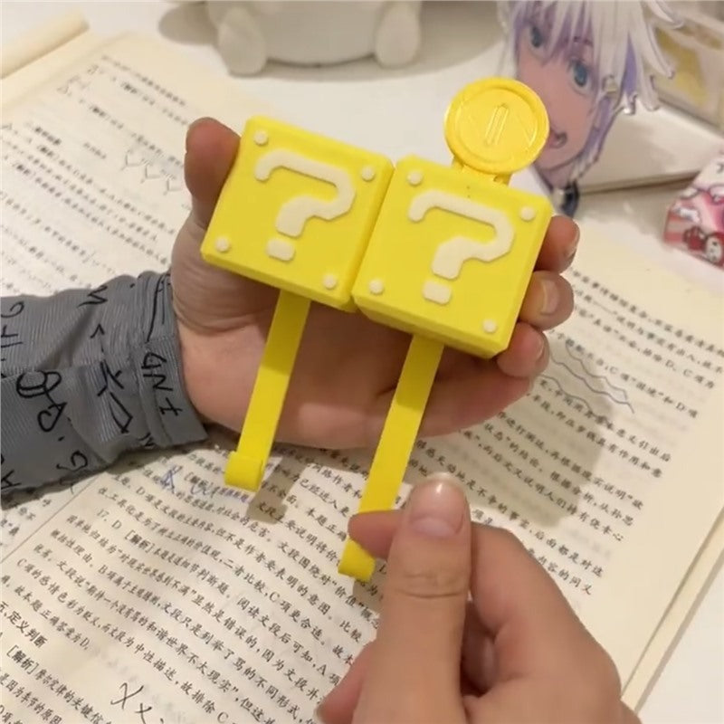 Mario-Inspired Wall Hook – Punch-Free Acrylic Key Holder