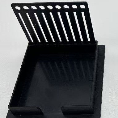Sticky Note Template Box – ABS Desk Organizer with Post-It Notes, Office & School Supply