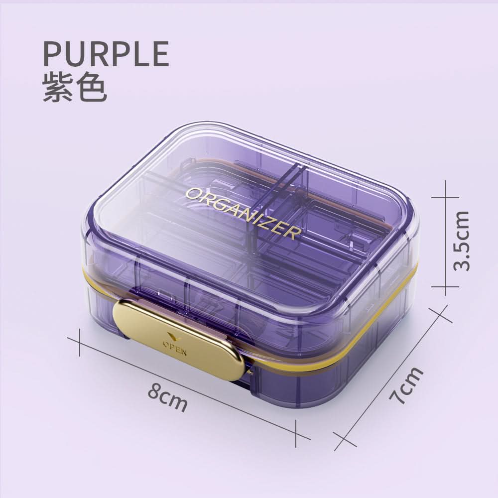 Mini medicine pill box