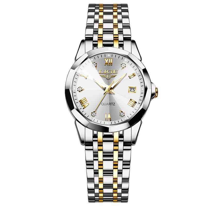 Unisex Fashion Quartz Watch – Calendar Wristwatch with Luminous Dial