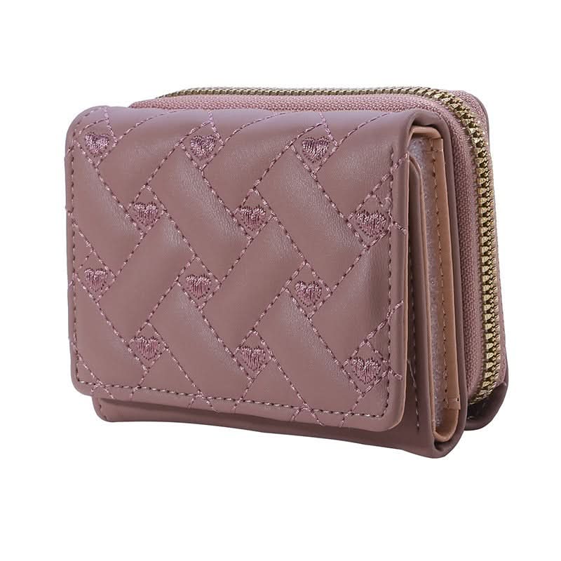 Stylish Embroidered Love Coin Purse