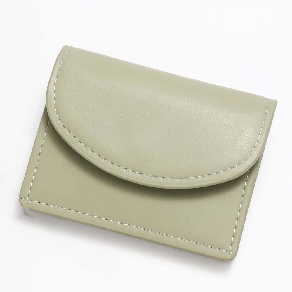Slim Macaron Coin & Card Holder – Compact Wallet