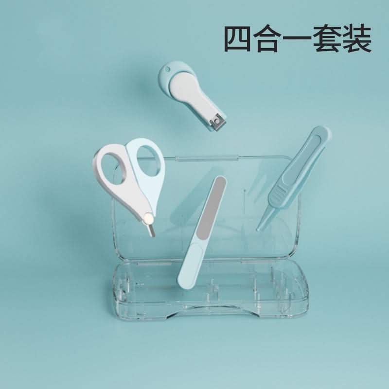 Portable Baby Nail Clippers Set – Safe Manicure Kit for Newborns & Toddlers