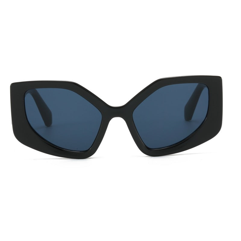 Rainbow Cat Eye Sunglasses for Women – UV400 Full Frame Fashion Shades