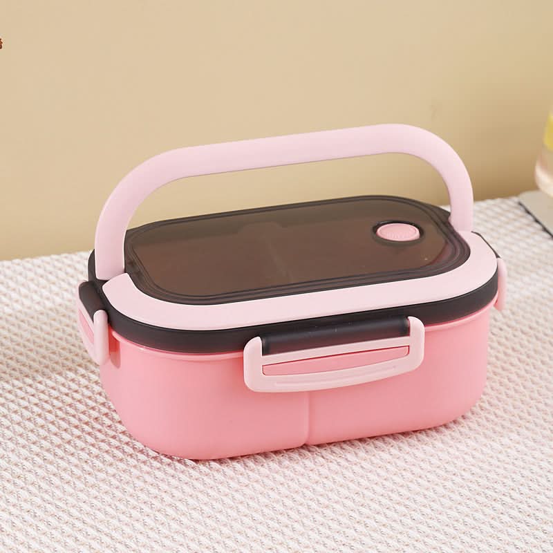 1200ml Bento Microwave-Safe Lunch Box – 3-Compartment Food Container