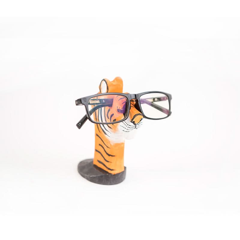 Creative Handmade Wooden Glasses Frame - Storage & Display Stand