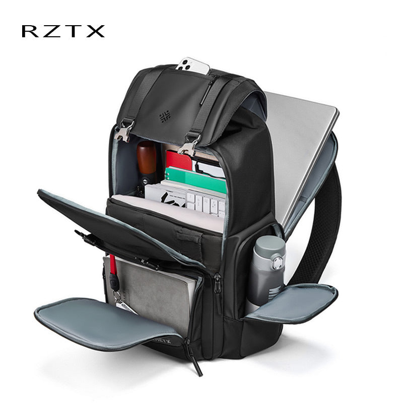 Waterproof Oxford Travel Backpack – 20–35L Business Laptop Bag, Fits 16" Laptop