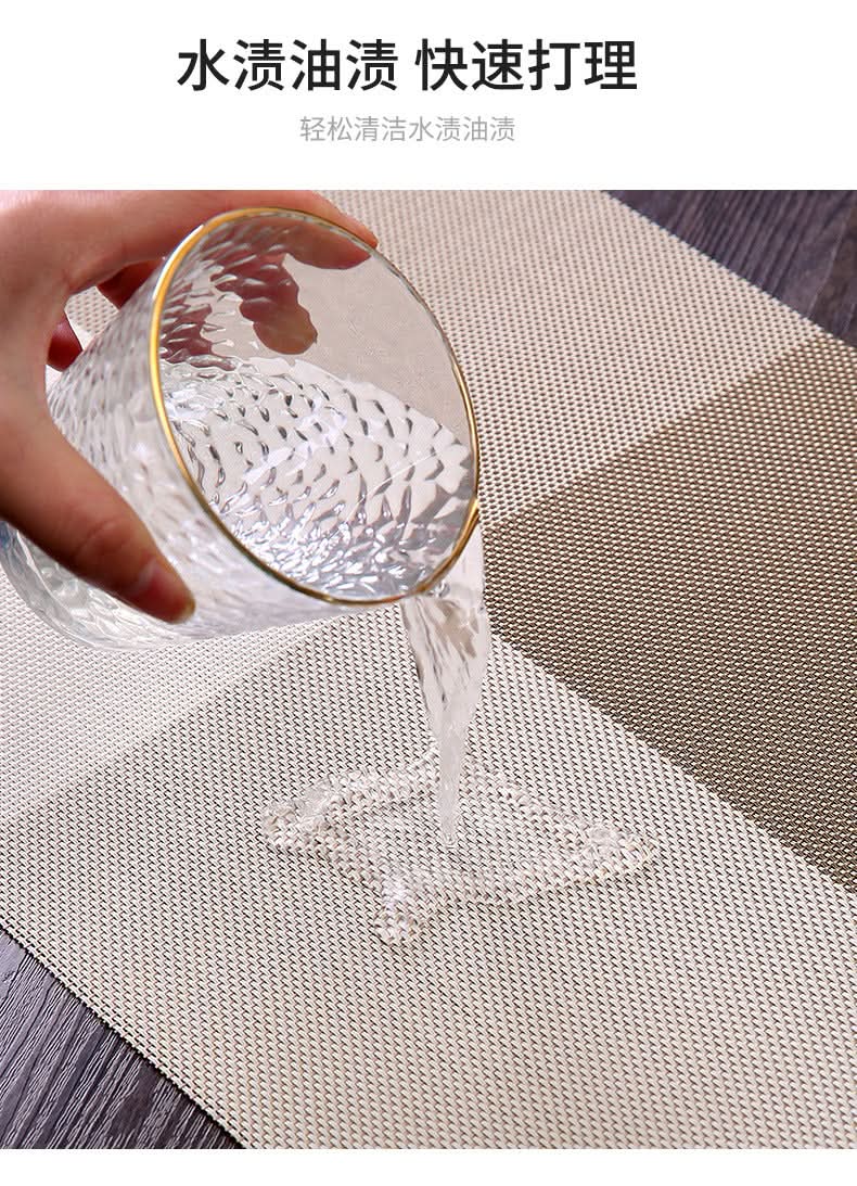 Heat-Proof PVC Dining Table Placemats