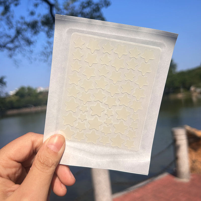 Star Acne Patches for Face – Hydrocolloid Blemish Treatment, Cute Star Shape (51-pieces)