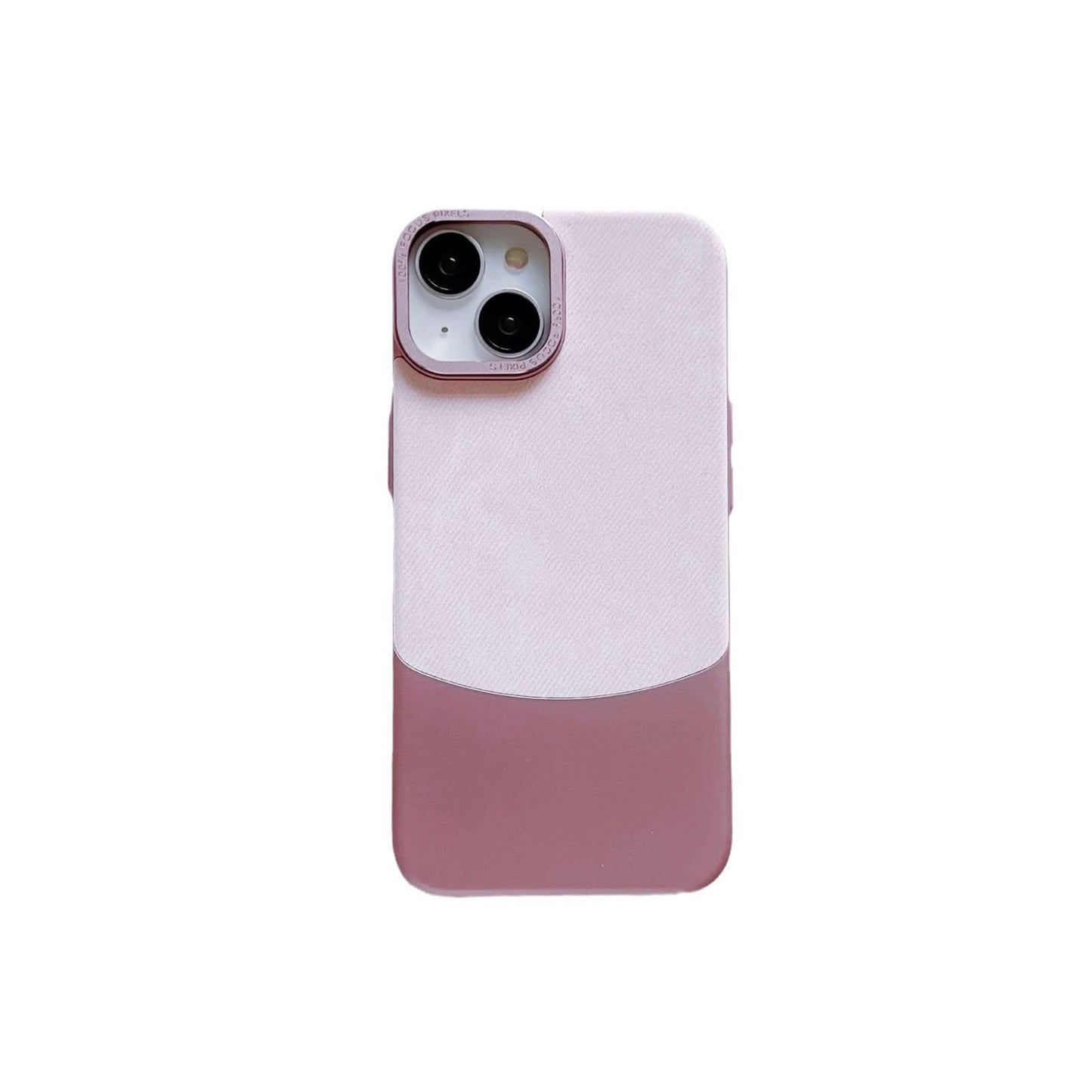 Color-Matching Flannel iPhone 16 Case - Anti-Drop Cover