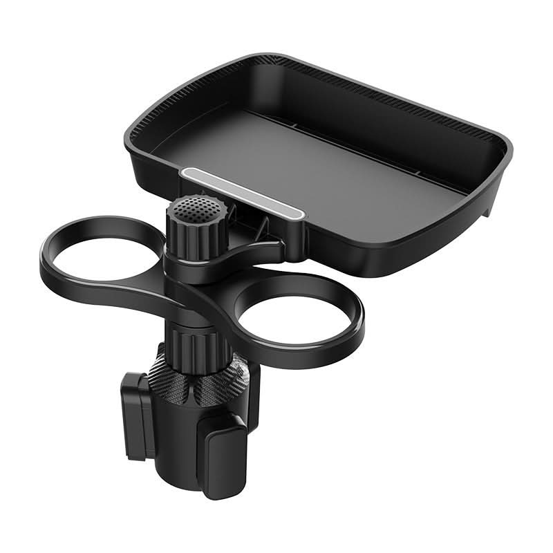 Car Tray and Phone Holder – Multifunctional In-Car Food, Cup Storage Plate, 3kg Capacity