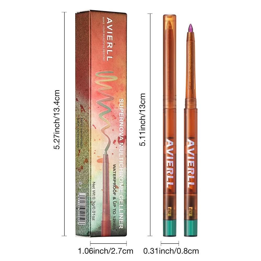 AVIERLL Chameleon Gel Eyeliner – Metallic, Color-Changing, Long-Lasting & Waterproof