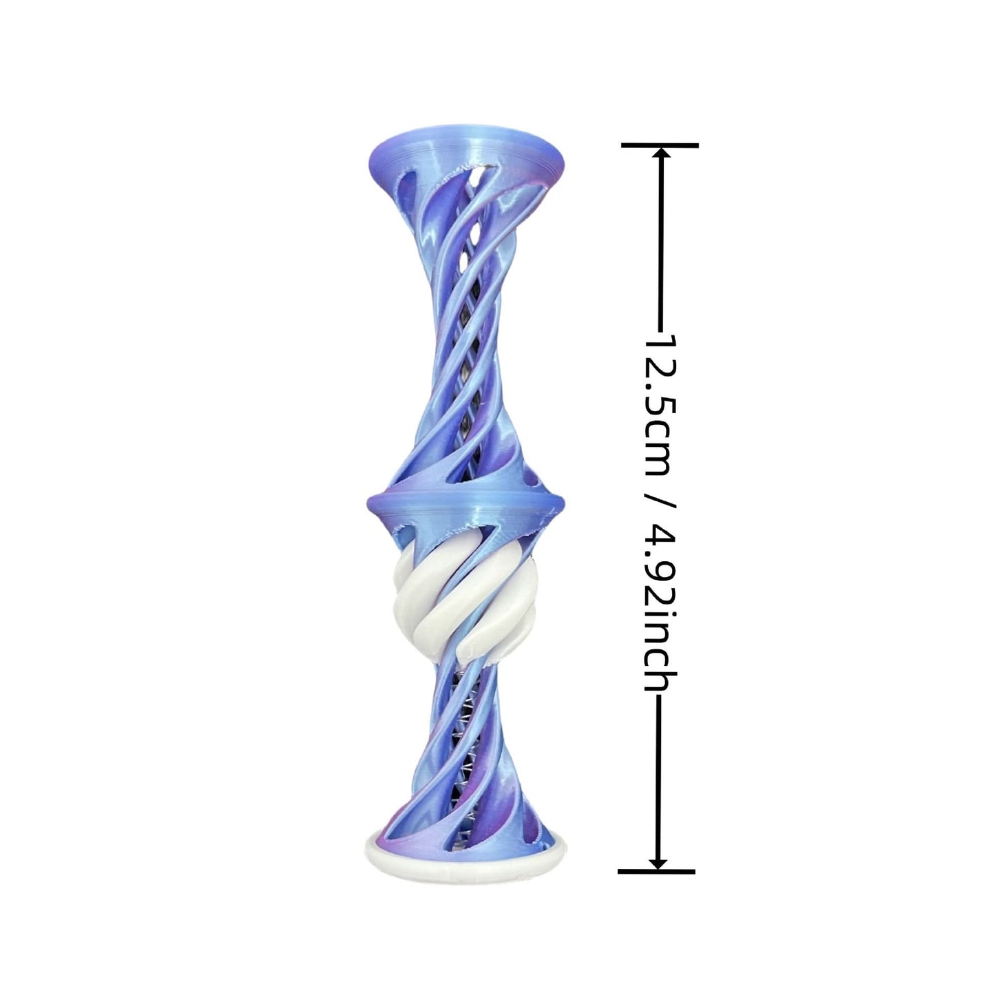 3D Printed Spiral Bounce Toy – Stress Relief & Office Desk Ornament