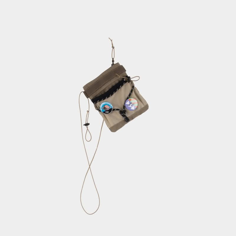 Mini Camping-Style Crossbody Bag – Cute Small Shoulder Bag