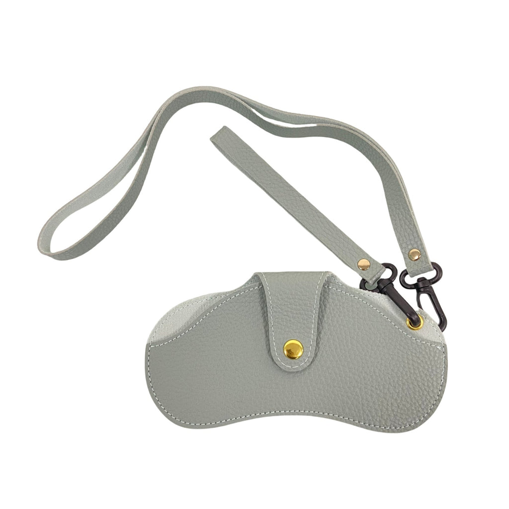 Classic Leather Glasses Case – Neck Hanging Sunglasses Pouch for Travel