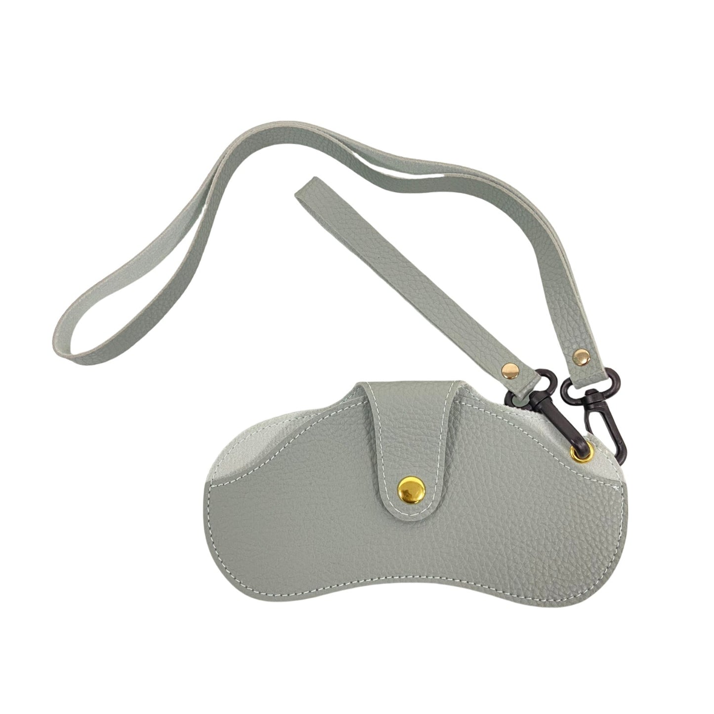 Classic Leather Glasses Case – Neck Hanging Sunglasses Pouch for Travel