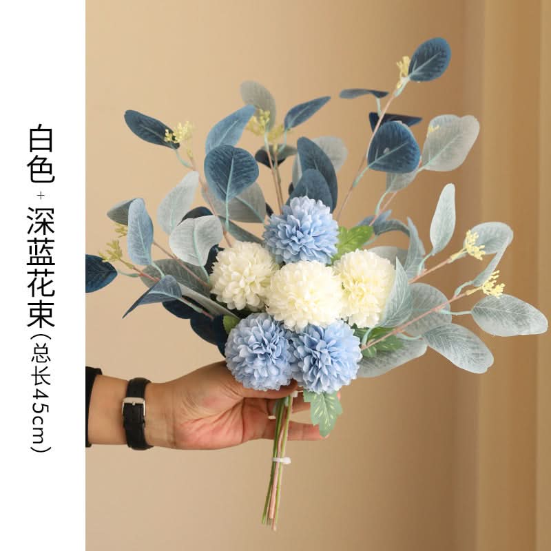 Ceramic Vase with Artificial Flowers