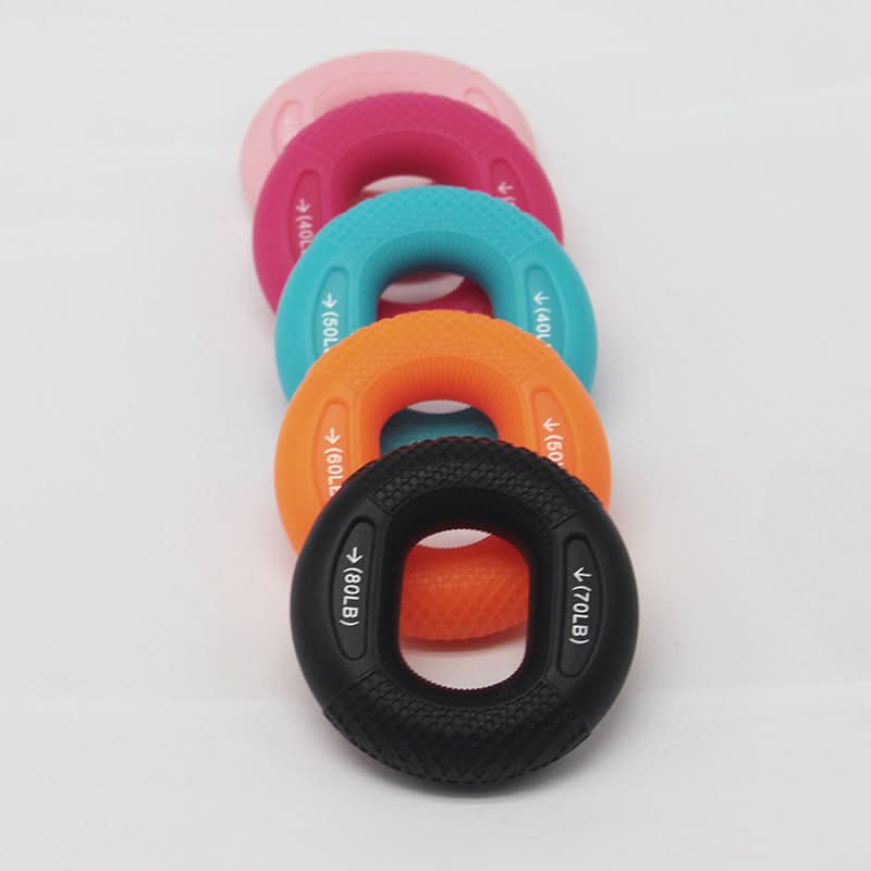 Silicone Hand Grip Strengthener Ring Trainer - Pack of 1