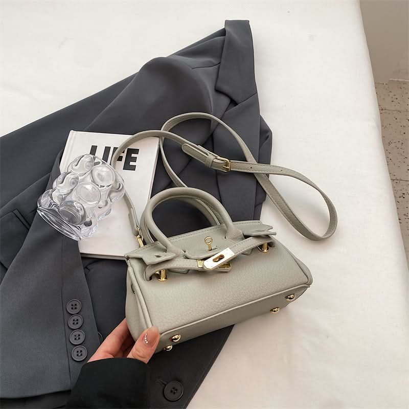 Women's Stylish PU Leather Kelly Bag – Elegant Crossbody Bag