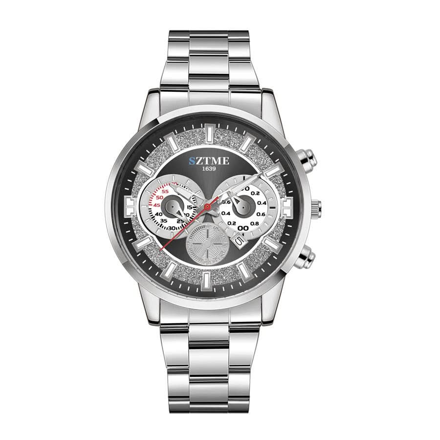 Men's Luminous Calendar Quartz Business Watch