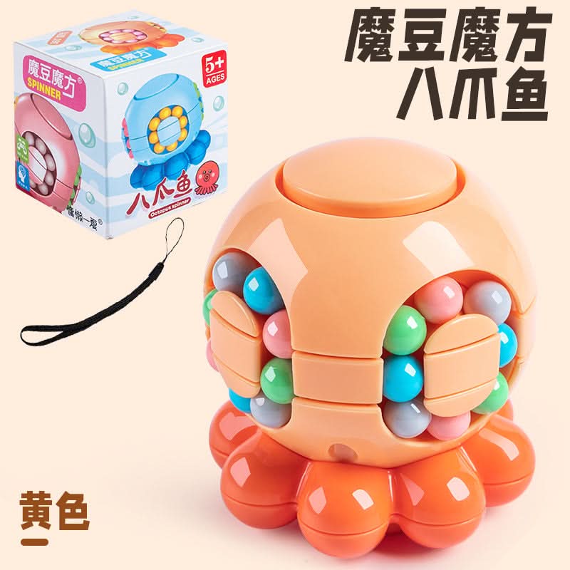 Rotating Rubik's Cube Gyroscope Educational Toy